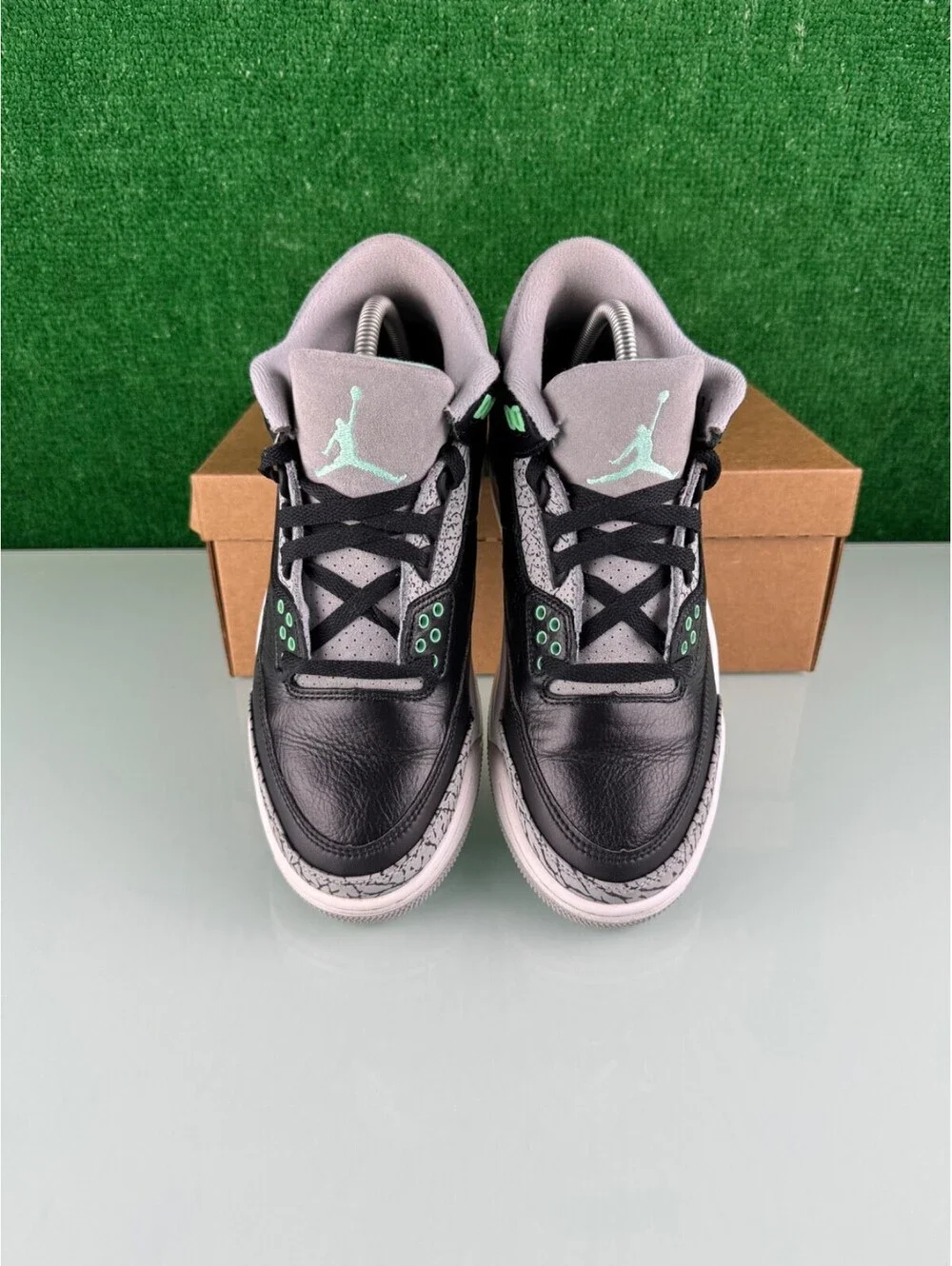 Size 8.5 - Air Jordan 3 Retro Green Glow